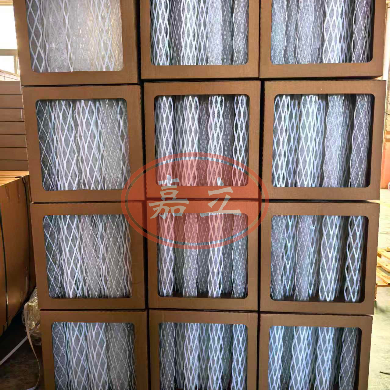 河东3D柱型漆雾过滤收集器